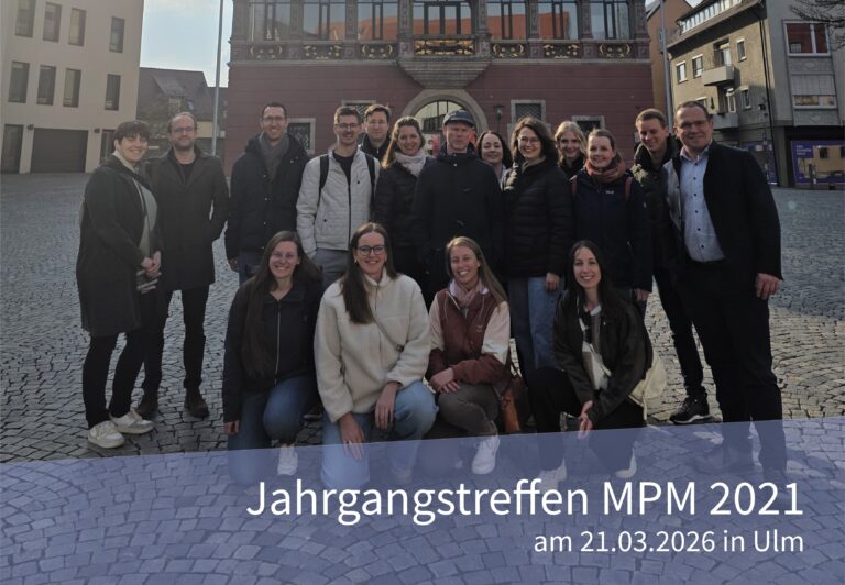 Wiedersehen, Austausch und neue Perspektiven – das diesjährige Jahrgangstreffen des MPM 2021 ✨